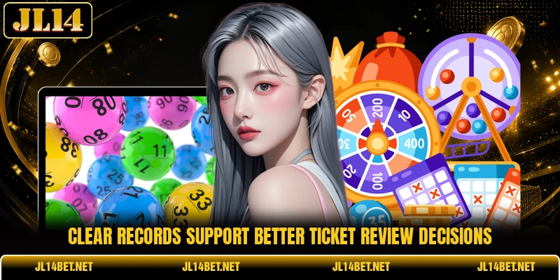 Clear records support better ticket review decisions Clear records support better ticket review decisions