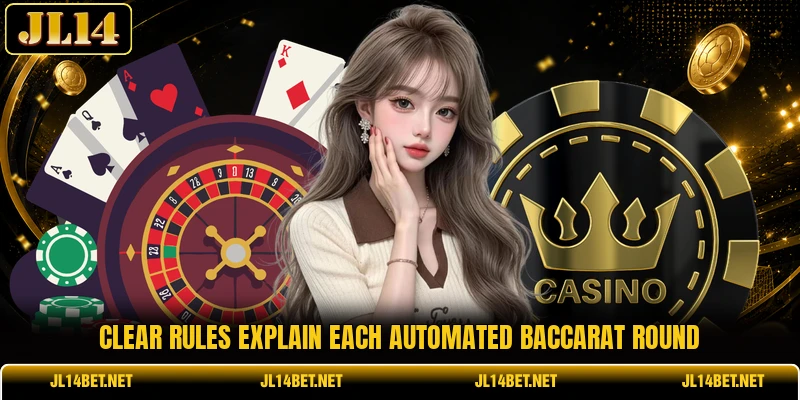 Clear rules explain each automated baccarat round Clear rules explain each automated baccarat round