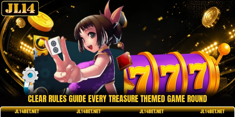 Clear rules guide every treasure themed game round Clear rules guide every treasure themed game round