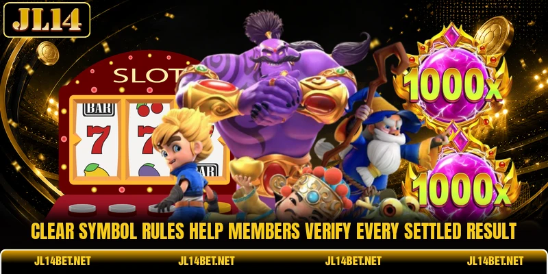 Clear symbol rules help members verify every settled result Clear symbol rules help members verify every settled result