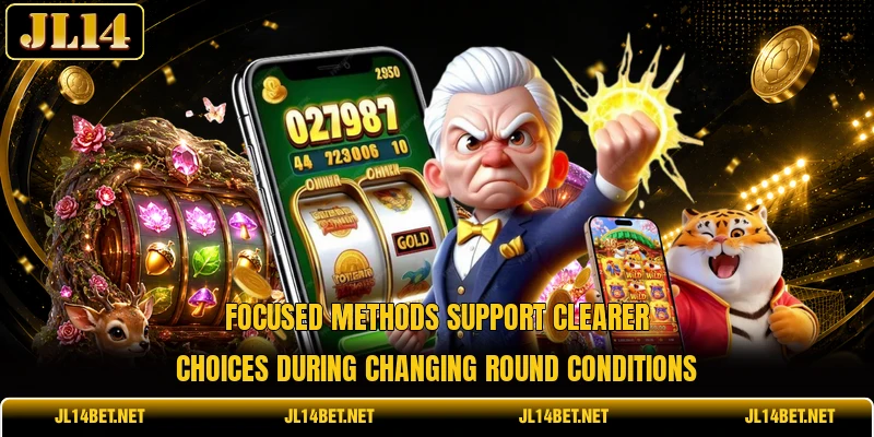 Focused methods support clearer choices during changing round conditions Focused methods support clearer choices during changing round conditions