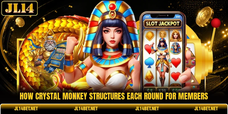 How Crystal Monkey structures each round for members How Crystal Monkey structures each round for members