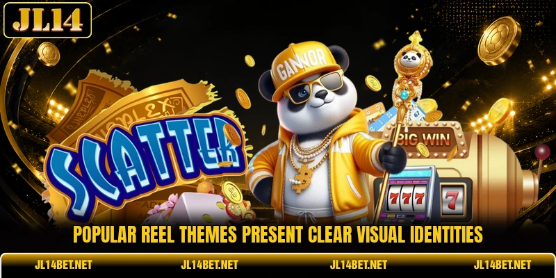 Popular reel themes present clear visual identities Popular reel themes present clear visual identities