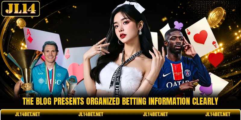 The blog presents organized betting information clearly
