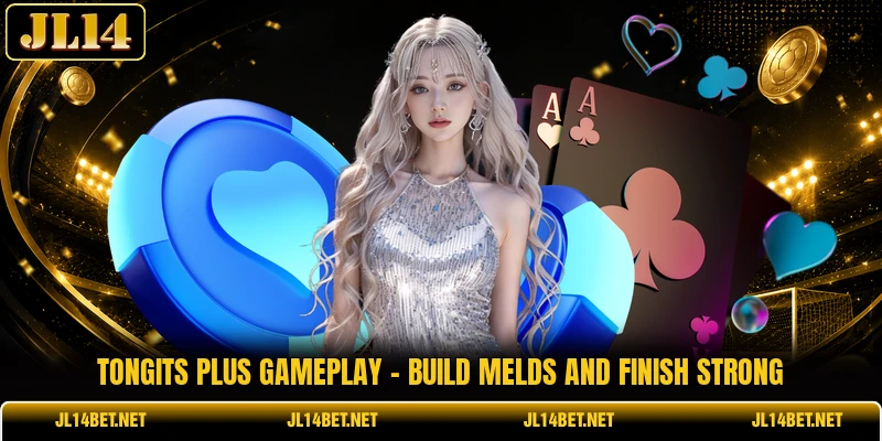 Tongits Plus Gameplay - Build Melds And Finish Strong